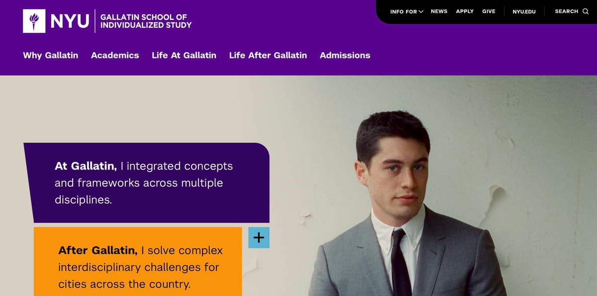 NYU Gallatin School of Individualized Study preview